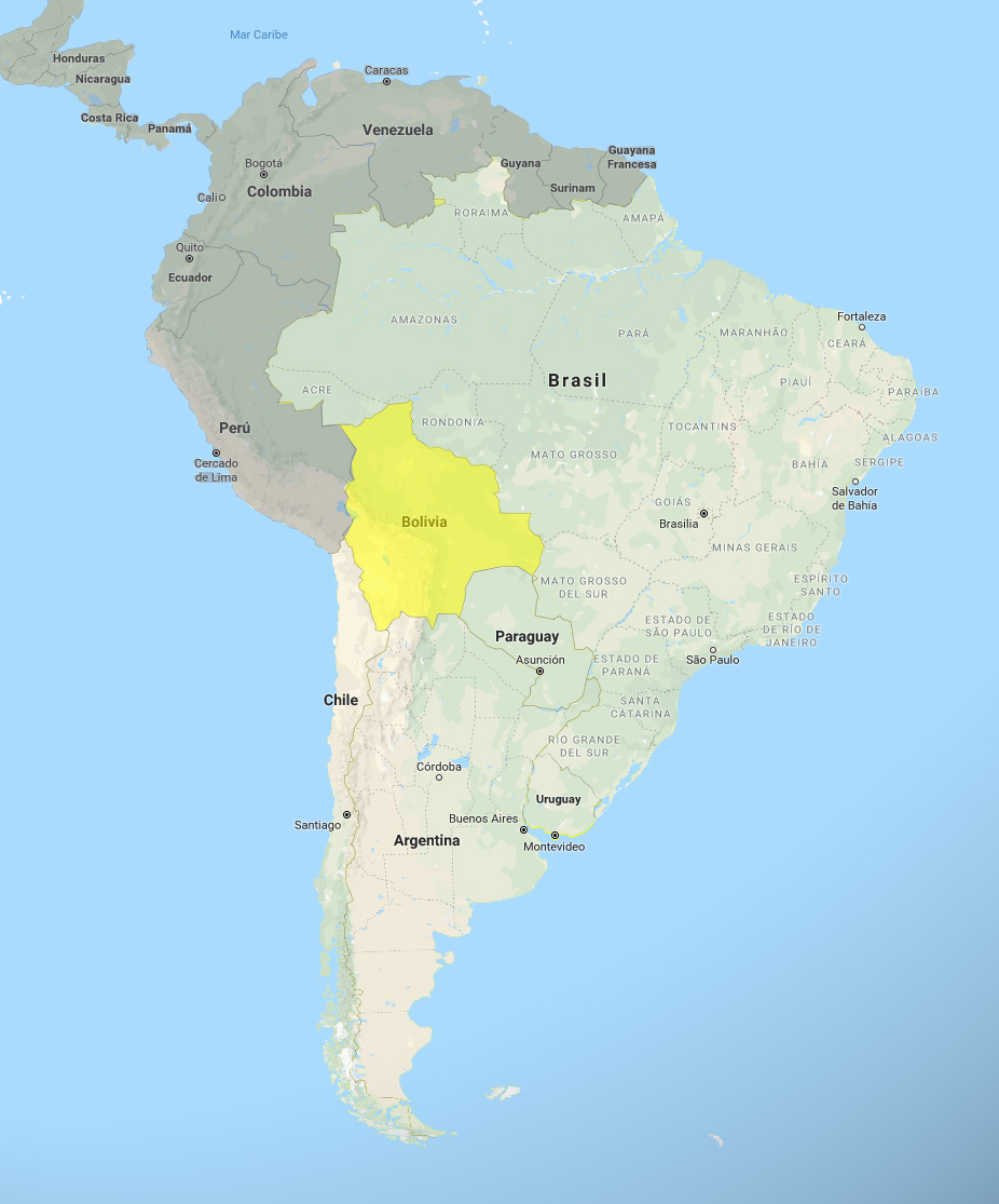 Maps Bolivia